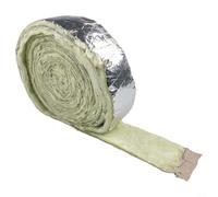 9,5 m de gaine d'isolation en fibre de verre flexible pour différentes tailles et formes de tuyaux par temps froid