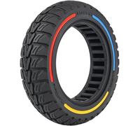 9.5x2.5-6.1 Pneu Solide Tout-Terrain, Conçu Pour La Trottinette Électrique Niu Kqi3 Pro/Max/Sport, Pneu Sans Chambre À Air 9,5 Pouces Avant/Arrière, Résistant Aux Puncture, Entretien Zéro