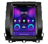 9.7" Android 15 Sat Nav Autoradio Navigation GPS pour Toyota Land Cruiser Prado 120 2002-2009 2 Din in-Dash Radio Système Multimedia Mp5 Lecteur Récepteur Vidéo avec 4g WiFi SWC Dsp Carplay,M105