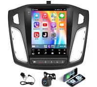 9.7 Pouces Autoradio pour Ford Focus 2012-2018,Car Radio 2 DIN avec sans Fil CarPlay Android Auto,Android 13 2+32G GPS Navi Bluetooth WLAN FM/RDS SWC Rückfahrkamera Mirror Link