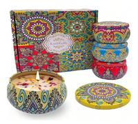 9/8/6/4/1 pièce Set cadeau de bougies parfumées, un excellent cadeau pour votre mère pour la fête des mères, souvenirs de mariage, bougies d'aromathérapie pour la maison, cadeau de bougie pour hommes