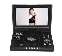 9.8 Inch Portable Mobile Dvd with Mini Tv Hd Player Built-in Rechargeable Battery Support Sd Card/USB Port/Dvd Us Plug