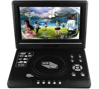 9.8"" LCD Afficher Lecteur de DVD Lecteur de téléviseur portable 270 Ecran rotatif Avec lecteur de carte USB/SD