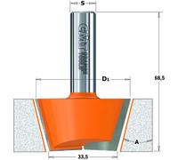 9/881.541 CMT JEU DE FRAISES POUR REPARATION SUR MATERIAUX COMPOSES