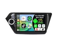 9" Android 15 Autoradio GPS Navigation Précise Cartes Europe Hors Ligne pour KIA Rio 2011-2015, Double DIN 8 Core 4+64G CarPlay sans Fil BT5.0 WiFi(S-1(2G+64G))