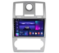 9" Android 15 Sat Nav Autoradio Navigation GPS pour Chrysler 300C 2005-2007 2 Din in-Dash Radio Système Multimedia Mp5 Lecteur Récepteur Vidéo avec 4g WiFi SWC Dsp Carplay,M105