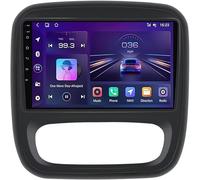 9" Android 15 Sat Nav Autoradio Navigation GPS pour Renault Trafic 3 2014-2021 2 Din in-Dash Radio Système Multimedia Mp5 Lecteur Récepteur Vidéo avec 4g WiFi SWC Dsp Carplay,M105