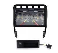 9" Android Auto GPS Radio Navigator Carplay Replacement for Porsche Cayenne S 9PA Turbo 955 957 2002/08-2010/09 with Bluetooth FM USB TPMS SWC WiFi DVR RDS Dab+caméra de Voiture
