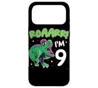 9. Anniversaire Roaarr J'Ai 9 Ans, Anniversaire d'un Dinosaure Coque pour iPhone 17 Pro Max