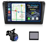 9"" Autoradio [4+64Go] Android pour Mazda 3 2004-2009 - CarPlay Sans Fil, GPS, WiFi, SWC, Canbus, écran IPS,multiples UI,caméra