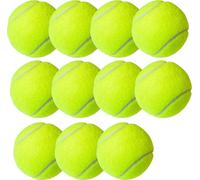 9 balles de tennis - Compétition & Entraînement - Balle de tennis jaune pour enfants & chiens & machine à laver