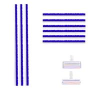 9 bandes en velours - Accessoires souples pour têtes de nettoyage d'aspirateurs Dyson V6, V7, V8, V10, V12, V15, DC58, DC59, DC62, DC72, DC74 - Pièces de rechange