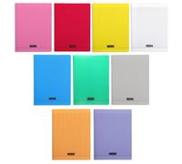 9 cahiers - 24x32(cm) - Grands carreaux - 48 pages - couverture en polypro - san
