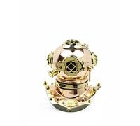 9 "Casque de plongée Nautique fabriqué en Laiton, cuivre | Décoration et Cadeaux pour la Maison Maritime | Nagina International