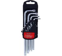 9 Clés étoiles coudées T10 à T50 - PRECISION STEEL