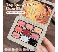 9 couleurs de vernis à ongles semi-unicolore à haute saturation, populaire, similaire à la colle de la dynastie Tang. Idéal pour les salons de manucure et les DIY de Noël. ABS
