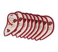 9 Couvre-Fer de Golf, Couvre-têtes de Fer de Golf en PU avec Broderie de Chat Porte-Bonheur, Ensemble de Couvre-têtes protecteurs doublés de Peluche pour Les fers 4 à 9, P, S, A AV