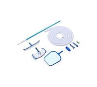 vidaXL Kit d'entretien de piscine 91738 9 pièces Blanc G