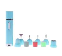 9 En 1 Manucure Électrique Nail Art Fichier Perceuse Tampons Art Salon Pro Manucure Outil Vernis Pieds Soins Kit De Polissage Des Ongles