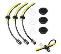 9 Ensembles Universel Filtre à Essence Kit, Durite Essence Debroussailleuse en Caoutchouc, Tuyaux D'essence Avec Filtre, Joint De RéServoir De Carburant, pour Coupe-Herbe, Débroussailleuse