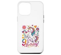 9 est Mon 9e Anniversaire Unicorn Rainbow Magic Coque pour iPhone 12 Pro Max