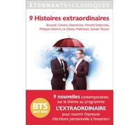 9 Histoires extraordinaires Programme bts 2017-2018 - Dino Buzzati - Flammarion - Poche - Scolaire / Universitaire