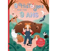 9 histoires pour mes 9 ans (+ CD) Livre avec un CD audio offert - Claire Renaud - Fleurus - cartonné - Document jeunesse