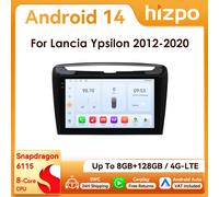 9 " Hizpo 2Din CarPlay Android Auto autoradio pour Lancia Ypsilon 2012 - 2020 GPS BT 4G SWC RDS DSP octa-core Snapdragon6115 W1 8Core 2G 32G