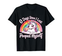 9 Jours Depuis la dernière Fois Que Je me suis Fait Caca Meme T-Shirt