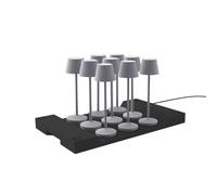 9 lampes avec plateau de chargement emily H25CM Lumisky