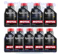 9 Litres D'Huile Moteur Auto Motul Spécifique 2010 0W20 ACEA C5 PSA B71 2010