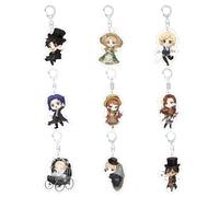 9 Lord of Mysterie Porte-clés Chaîne En Acryliqu Lord of Mysterie Figurine Cosplay Accessoire