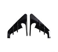 9) Lot de 2 coques de protection noires brillantes pour clignotant d'appareil photo Tesla pour modèle 3 Y (noir brillant)
