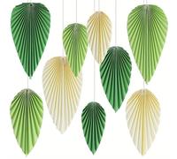 9 Lot D'éventails en Papier Guirlande Anniversaire Pompon Fleur Convient pour les Anniversaires,les Mariages, les Remises de Diplômes, les Fêtes D'enfants et les Garden-Parties