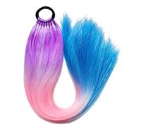 9 mèches tressées pour dreadlocks et queue de cheval - Extensions de cheveux pour différentes coiffures - Décoration de tressage