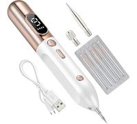 9 Niveaux Laser Plasma Pen Mole Removal Dark Spot Remover, LCD Skin Care Point Pen, Élimination Grains Beauté, Taches Foncées, Des Étiquettes De Peau, Tatouages, Verrues (3 pièces)