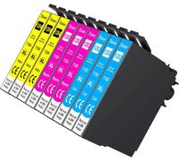 9-Pack T1285 Multipack Cartouche D'Encre Compatible Pour T1281 T1282 T1283 T1284 Pour Stylus Sx230 Sx125 Sx230 Sx130 Sx420W Sx425W Sx430W Bx305Fw Sx440W Sx435W Sx438W Sx445W Sx235W