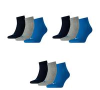 9 Paire Puma Unisexe Chaussettes de Quart Baskets Gr. 35 - 49 pour Femme Homme