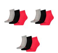 9 Paire Puma Unisexe Chaussettes de Quart Baskets Gr. 35 - 49 pour Femme Homme