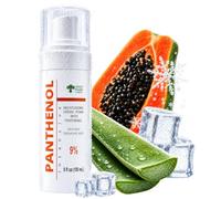 9% Panthénol Spray Moussant & Crème Vitamine B5 pour Peau Sensible - Hydrate & Apaise Après Soleil, Greffe de Cheveux, Soin Tattoo, Érythème Fessier & Rougeurs