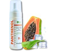 9% Panthénol Spray Moussant & Crème Vitamine B5 Pour Peau Sensible-Hydrate & Apaise Après Soleil,Greffe De Cheveux,Soin Tattoo,Érythème Fessier & Rougeurs
