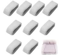 9 PCS Attache Couette,Pince Drap Housse sans Aiguille,Enfile Couette,Pince Couette,Attaches De Couette,Pince Housse de Couette,pour Fixes Housses de Couette, Vêtements, Rideaux (Gris)