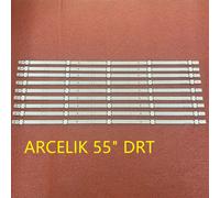 9 PCS For 1 TV Barre LED Nipseyteko GRUNDIG, 9 pièces, 55VLX7000, 55GUB8855, 55 VLX, 7710, 55VLX7700, 55GUW8867, 55GUB8852, ARCELIK 55 DRT ZVB65600-AA