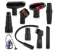 9 Pièces Accessoires pour Aspirateur，Embout Aspirateur - Brosse Aspirateur Universel，pour Meubles Brosse Aspirateur Accessoires，pour Tous Les Aspirateurs avec Raccord de 32 35 mm