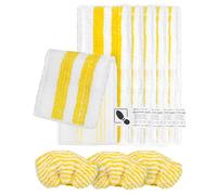 9 Pièces Accessoires pour Kärcher SC2 SC3 SC4 SC5 Inclus 6 Microfibre Serpillères pour sol et 3 Bonnettes pour Kärcher Nettoyeur Vapeur Easyfix SC Série