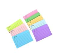 9 pièces adhésif Notes autocollantes drapeaux onglets drapeaux couleur Page autocollant Page Maker signets bloc-Notes collant