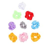 9 Pièces Anneau Décoratif pour Cheveux Lumineux, Élastique | 1 Pile Bouton Lr44 Incluse, Design Coloré et Charmant, Usage Maison ou Soirée Couleur Aléatoire