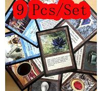 9 pièces Cartes Proxy Magic The Gathering Terres Doubles Terres de Recherche Terres de Choc Noyau Noir Papetier
