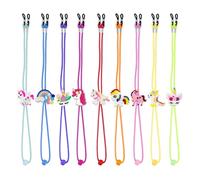 9 Pièces Couche De Dessin De La Corde, Ceinture De Verres Pour Enfants, Corde De Verres Réglables, Corde De Verres Élastiques, Accessoires De Verres.
