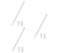 9 Pièces Couvercle Silicone Couvercle en Silicone Étui en Bouchon de Stylo Style Trousse Crayon deuxième génération Blanche